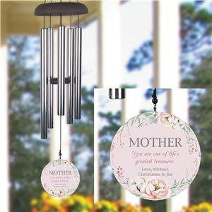 Personalized Mom Wind Chime