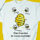 Un-bee-lievable Personalized Sweatshirt