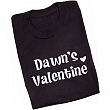 32100X - Personalized Valentine Adult T-shirt