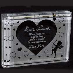 Cupid's Message Valentine Keepsake