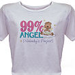 912107X - Nobody's Perfect Personalized Scoop Neck T-Shirt 