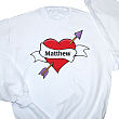 51547X - All Heart Personalized Adult Sweatshirt