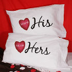 His & Hers Personalized Pillowcase set