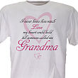 How Much Love Personalized T-shirt