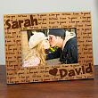911541 - I Love You Personalized Wood Picture Frame
