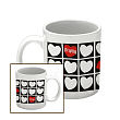 Kissing Hearts Valentine Coffee Mug 220930