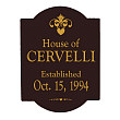 Our House Personalized Wall Sign 626305