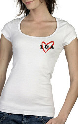 You Me Personalized Ladies Fitted T-Shirt