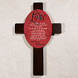 Love is Patient... Keepsake Wall Cross 631858