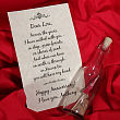 219132 - Shores of Sand Anniversary Message In A Bottle
