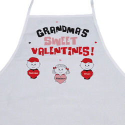 Sweet Valentines Personalized Valentine Apron