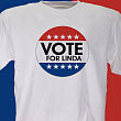 32027X - Vote Personalized T-Shirt 