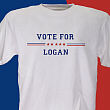 32098X - Vote For Personalized T-Shirt  