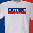 32099X - Vote '08 Personalized T-Shirt   