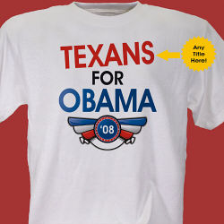 Election 2008 Ballot Obama Shirt 