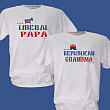 32101X - Politcal Party Shirt  - Republican  democratic