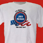 Who Are You Voting For Election Personalized T-Shirt