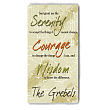 9120683 - Serenity Prayer Personalized Wall Canvas
