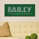 Irish House Blessing Wall Canvas