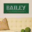 Irish House Blessing Wall Canvas