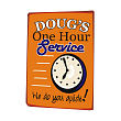 One Hour Service Personalized Wall Sign 618047