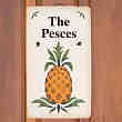 G00503KC - Pineapple Welcome Personalized Slate Plaque 
