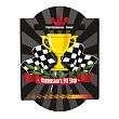 620635 - Pit Stop Personalized Wall Sign 