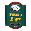 Poker Place Personalized Wall Sign 618105