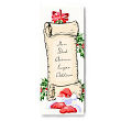 9119419 - Santas "Nice List" Christmas Wall Canvas