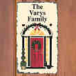 G00501KC - Winter Door Welcome Personalized Slate Plaque 