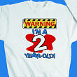 Warning Youth Sweatshirt