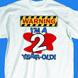 3837X - Warning Youth T-shirt