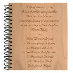 personalized wedding photo album