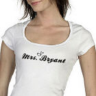 Mrs. Personalized Wedding Ladies Fitted T-Shirt B32739X