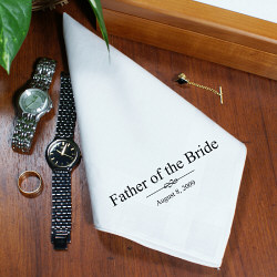 Wedding Personalized Wedding Men’s Handkerchief