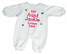 6799X - Who Loves Me Personalized Fleece Romper