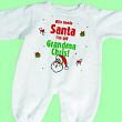 61130X - Who Needs Santa Personalized Fleece Romper