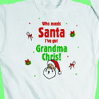 Who Needs Santa Personalized Youth Sweatshirt