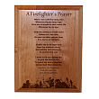 8518737 - A Firefighter's Prayer Personalized Wood Plaque