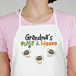 Bugs and Kisses Personalized Halloween Apron 810407