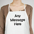 Crazy Message Personalized Apron