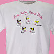 Honey Bees Personalized T-Shirt 32624X