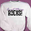 My Aunt Rocks Personalized Sweatshirt 52571X