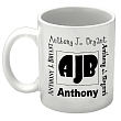 219280 - My Initials Coffee Mug