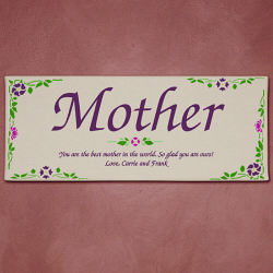 Flower Sentiment Wall Canvas