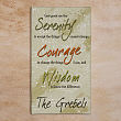 Serenity Prayer Personalized Wall Canvas 9120683