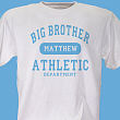 Big Brother Athletic Dept. Personalized Youth T-shirt 31558X