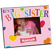 415620 - Big Sister Heart Personalized Printed Frame