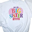 51562X - Big Sister Heart Personalized Youth Sweatshirt