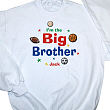 51556X - I am the Brother Sports Personalized Youth Sweatshirt